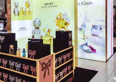 Gold Shop-in-Shop Booth