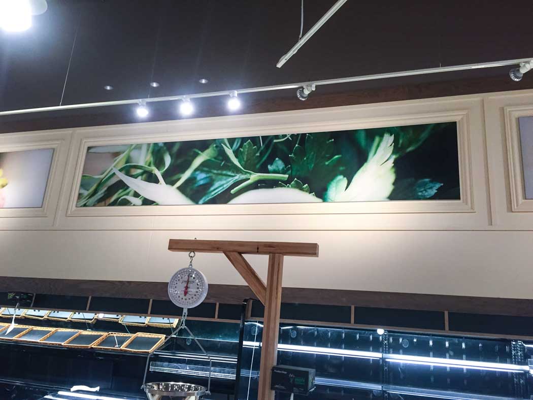 Crown Molding Fabric Frames