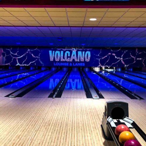 Volcano Bowling Oversized Graphic