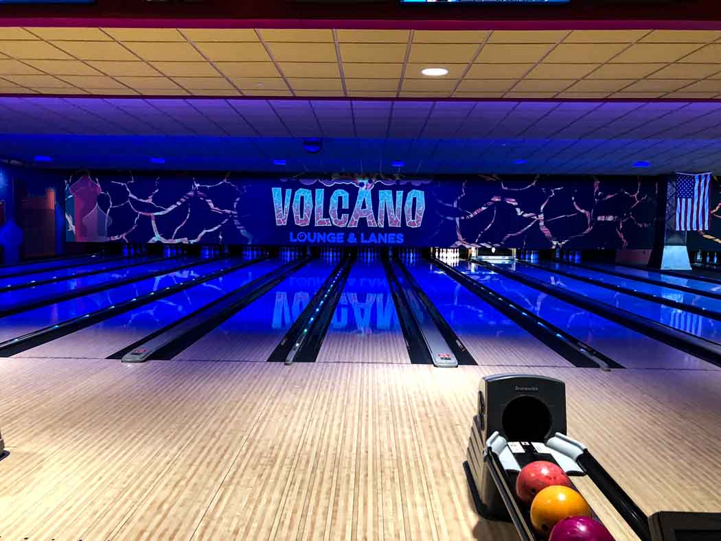 Volcano Bowling Oversized Graphic