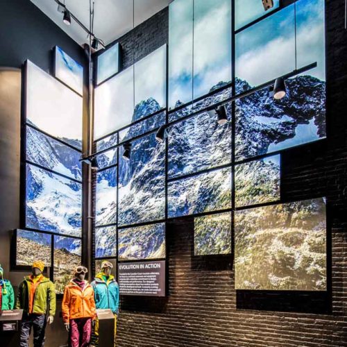 Arc’teryx Retail Wall Display