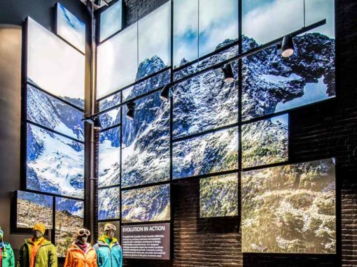 Arc’teryx Retail Wall Display