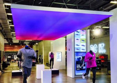 Ceiling Display Signage