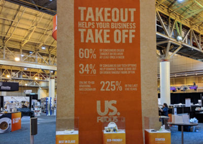 US Foods Giant Takeout Bag