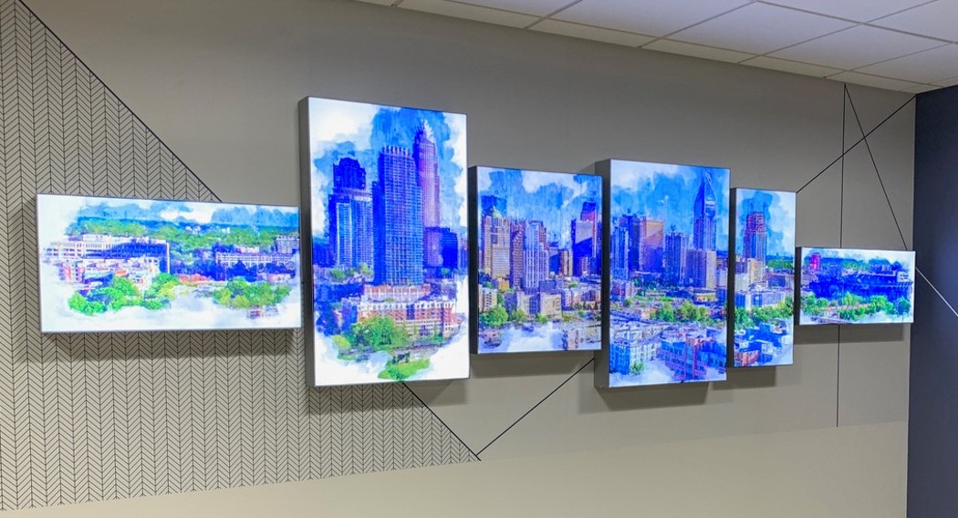 Lightbox Montage City of Charlotte