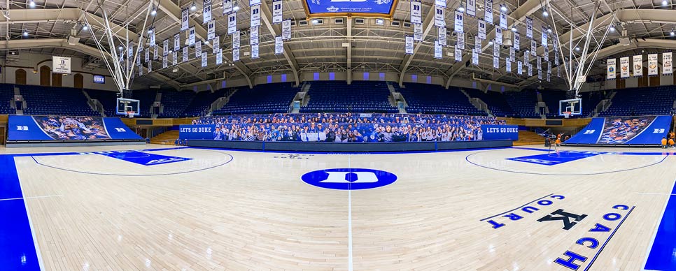 Duke University Basketball Stadium Full