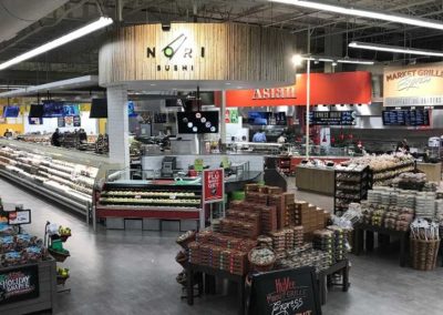 Custom 3D Lettering Display at Hy-Vee Grocery Stores