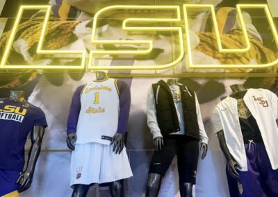 LSU Wall-Mounted Registered Collage