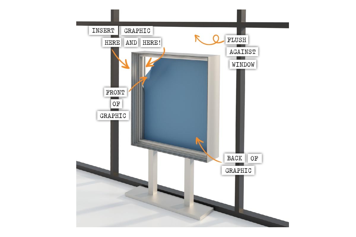 reverse-load reverse load window display shoes