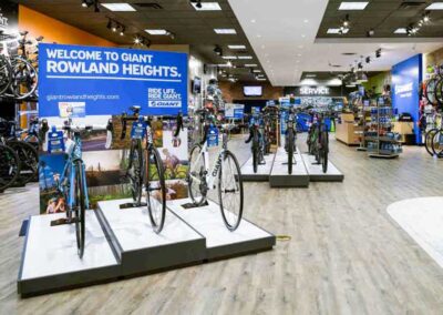 Bicycle Merchandise Display