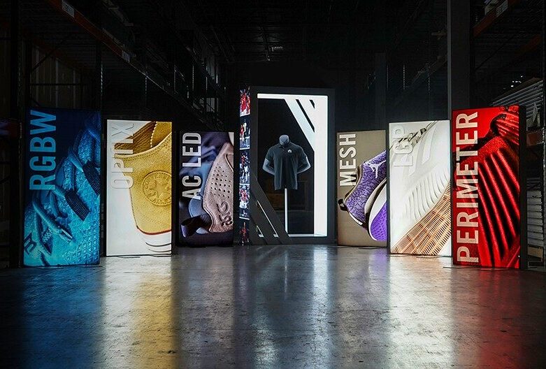 Lighting-Options-Shop-Shot_v3 Variety of Lit SEG frames with differing graphics
