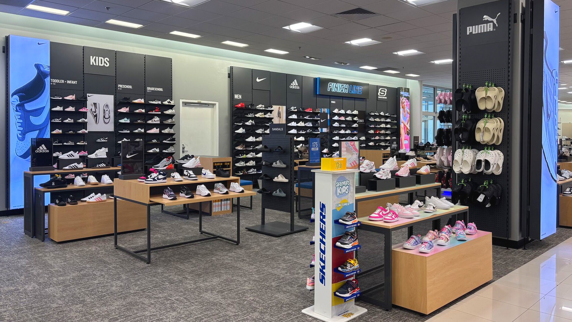finish-line-macys-header multi-store SEG frame rollout for Finish Line