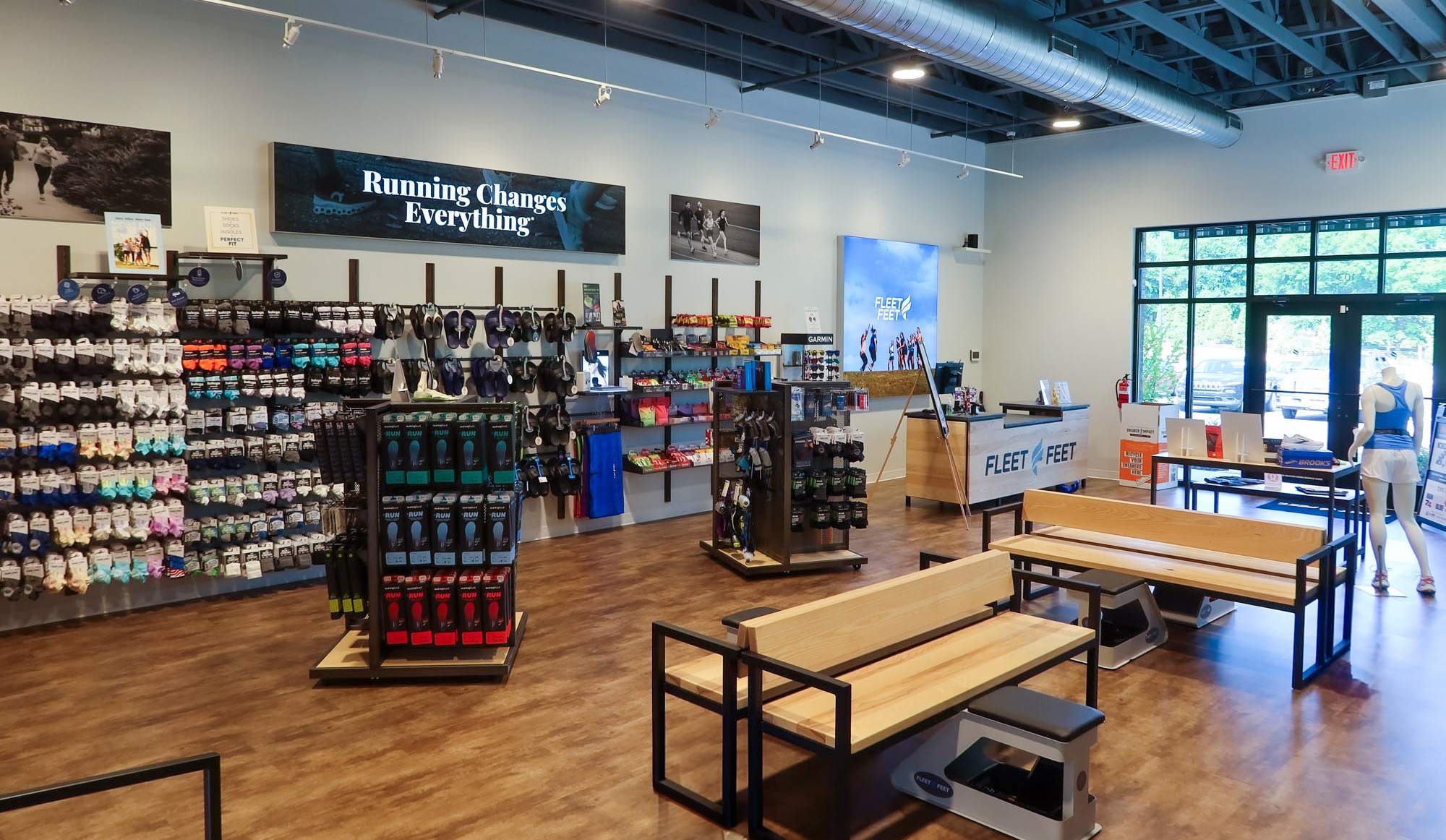 fleet-feet-concord-header multi-store SEG frame rollout