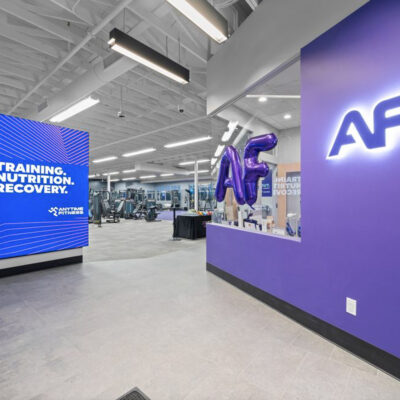 Anytime Fitness Franchise Branding Program with Blaze™ Lightboxes