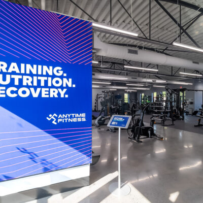 Anytime Fitness Franchise Branding Program with Blaze™ Lightboxes